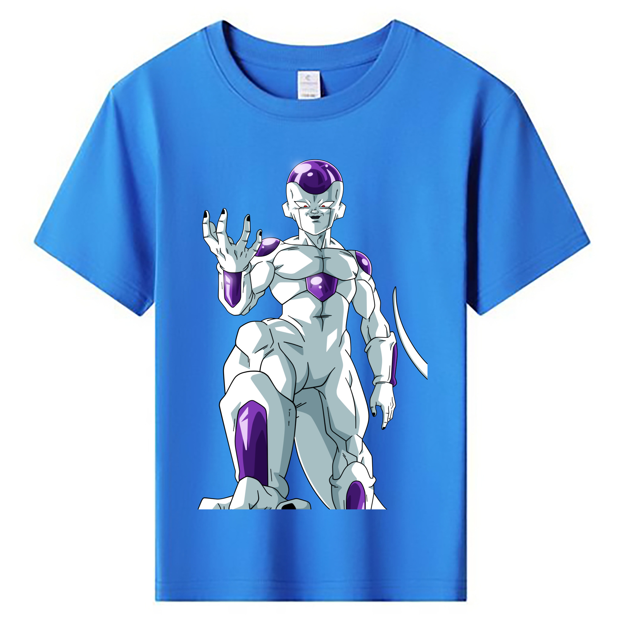 （画像用） ドラゴンボール フリーザ DRAGON BALL Frieza 綿100％キッズTシャツ（フロントプリント）